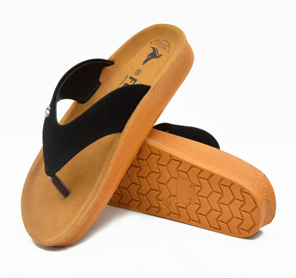 Footwell PU V-Starp Ladies Mayari Collection Sandals