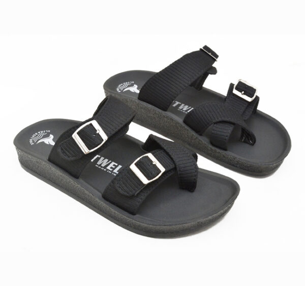 Footwell PU Chappels Ladies Sole Mayari Collection Sandals - Image 2