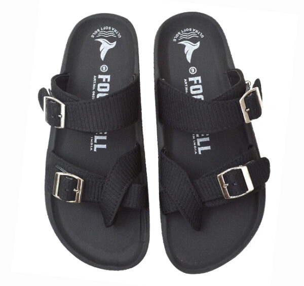Footwell PU Chappels Ladies Sole Mayari Collection Sandals - Image 4